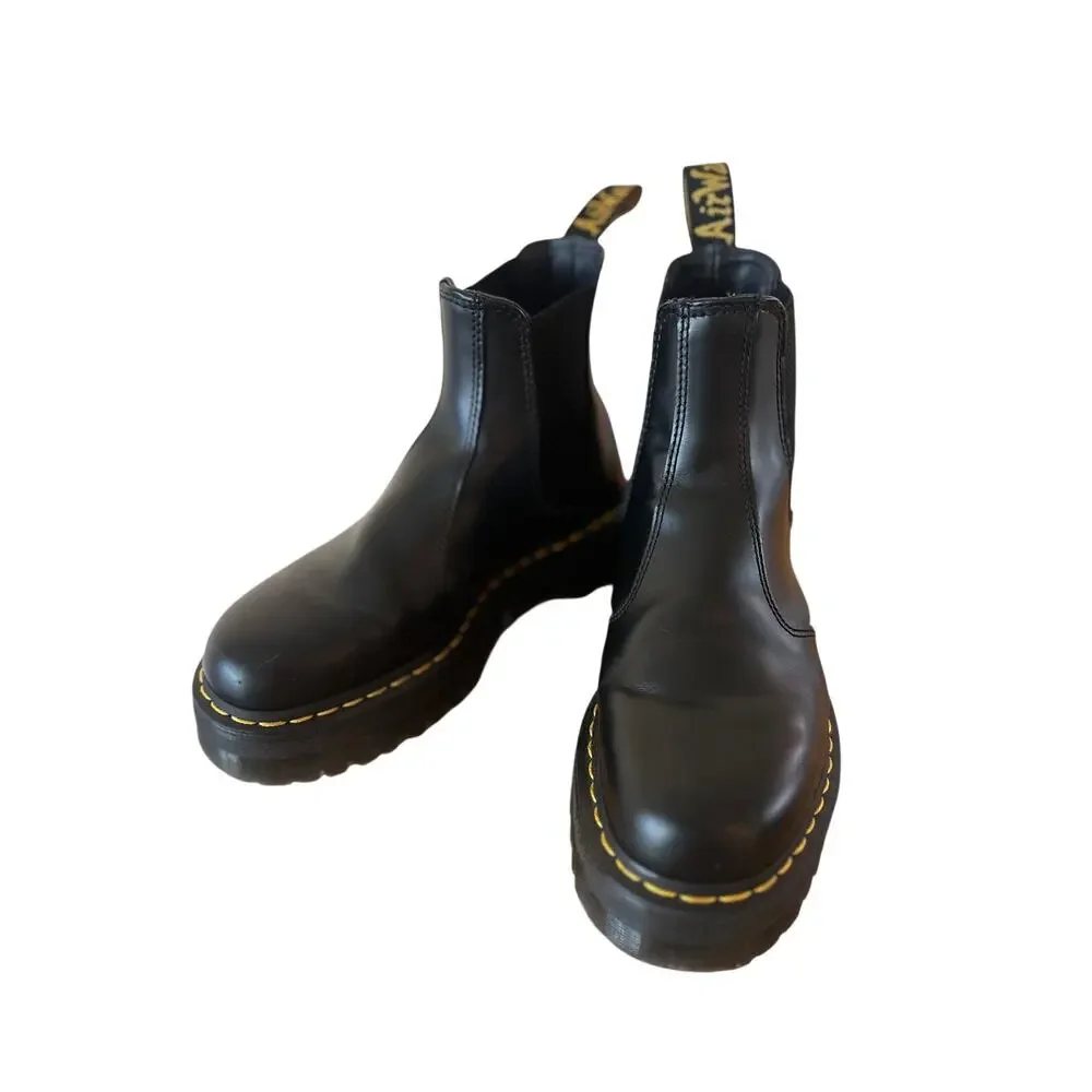 Dr. Martens 2976 Quad Chelsea boots Platform leather boots